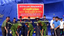 Thêm căn nhà tình nghĩa cho cán bộ chiến sỹ có hoàn cảnh khó khăn