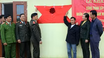 Bàn giao Nhà họp thôn Khuổi Xỏm