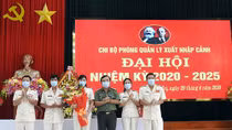 Công an Quảng Trị tổ chức đại hội điểm