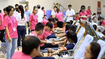 Hơn 1.500 đơn vị máu thu được từ Youth Day 2016