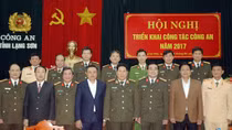 Công an Lạng Sơn phát động phong trào thi đua Vì ANTQ năm 2017