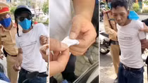 Con nghiện 'gào thét' tại chốt 141 hòng phi tang ma túy
