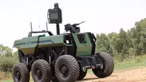 Israel trình làng Robot RoBattle có thể thay thế mô đun chiến đấu