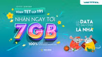 Viettel tặng 4G cho tất cả các khách hàng trong dịp Tết