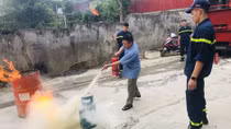 “Tuyến phố an toàn về phòng cháy, chữa cháy” đầu tiên của Bắc Hà