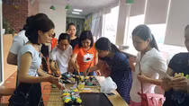Sôi động thị trường bánh Trung thu tự làm