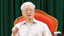 Tổng Bí thư, Chủ tịch nước Nguyễn Phú Trọng chủ trì họp lãnh đạo chủ chốt
