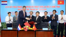 Hà Lan tài trợ 12 triệu Euro để xử lí nước thải
