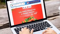 Vải thiều Thanh Hà lên sàn thương mại điện tử