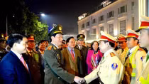 Những hình ảnh xúc động của Chủ tịch nước Trần Đại Quang trên cương vị Bộ trưởng Công an