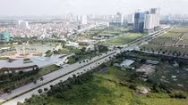 Nhìn từ trên... trời tuyến đường 10 làn xe ở thủ đô