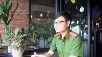 Thiếu úy Võ Chí Nhất với niềm đam mê văn chương