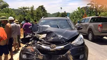 Hyundai Tucson biến dạng sau pha đấu đầu với hung thần công nông