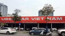 Thị trường ôtô cũ ngày càng xuống dốc
