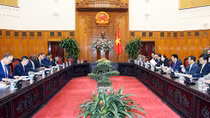 Phó Thủ tướng Vương Đình Huệ làm việc với WB tại Việt Nam