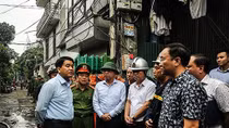 Chủ tịch Hà Nội trực tiếp chỉ đạo khắc phục hậu quả vụ cháy làm 8 người thiệt mạng