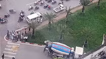 Xe bồn cán thiếu nữ tử vong thương tâm ở Hà Nội