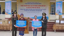 Phụ nữ Bộ Công an đồng hành cùng phụ nữ biên cương