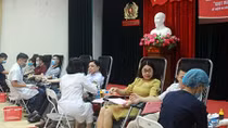 Cục Ngoại tuyến tham gia hiến máu tình nguyện