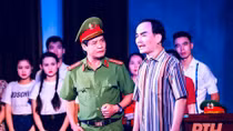 Khi hình tượng người chiến sĩ CAND lên sân khấu truyền thống