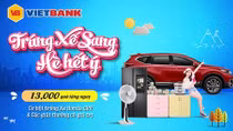 Gửi tiết kiệm tại Vietbank khách hàng có cơ hội trúng xế sang cực xịn