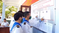 Rộn ràng bầu cử sớm nơi huyện đảo Trường Sa
