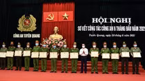 Công an Tuyên Quang sơ kết công tác 6 tháng đầu năm