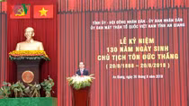 Chủ tịch nước: Nguyện phấn đấu thực hiện mong muốn của Bác Hồ, Bác Tôn