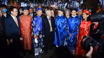 Tổng Bí thư, Chủ tịch nước chúc Tết người dân Thủ đô