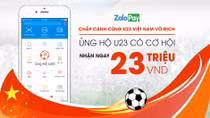 Cùng VNG ủng hộ đội tuyển U23 Việt Nam