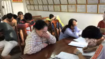Bắt quả tang sòng bạc lớn