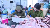 Hàng nghìn sản phẩm nước rửa tay, kem trị nám.. sản xuất chui