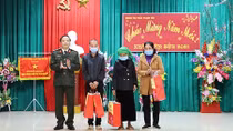 Công an tỉnh Yên Bái kiểm tra, chúc Tết tại huyện Trạm Tấu