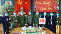 Bí Thư Tỉnh ủy Hà Tĩnh kiểm tra, chúc Tết lực lượng vũ trang thị xã Kỳ Anh