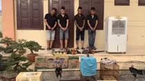 Nhóm đối tượng gây ra hàng chục vụ trộm bị bắt