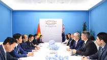 Thủ tướng gặp chính thức Tổng thống Hàn Quốc và Thủ tướng Australia