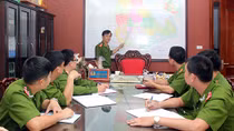 Ghi ở đơn vị 13 năm liên tục nhận Cờ thi đua xuất sắc của Bộ Công an