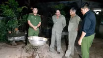Người dân giao thú quý hiếm cho kiểm lâm 