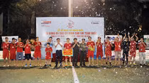 Đội tuyển bóng đá Báo CAND giành ngôi vô địch Press Cup 2018
