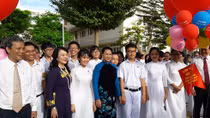 Chủ tịch Quốc hội Nguyễn Thị Kim Ngân dự Lễ khai giảng tại tỉnh Bà Rịa-Vũng Tàu