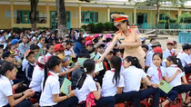 Tô đẹp hình ảnh nữ chiến sĩ Cảnh sát giao thông