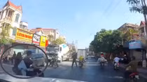 Công an Hải Phòng bác thông tin chặn xe làm ngã người đi đường
