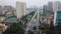 Ngắm nhìn tuyến đường Nguyễn Văn Huyên kéo dài vừa được thông xe