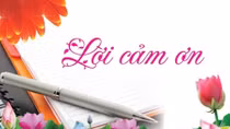 Lời cảm ơn
