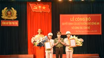 Bộ trưởng Bộ Công an bổ nhiệm 2 Phó Giám đốc Công an tỉnh Phú Thọ