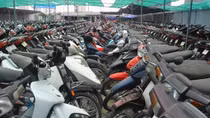 Công an TP Nam Định tìm chủ sở hữu xe máy