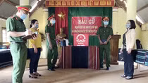 Công an các địa phương đảm bảo an ninh, an toàn cuộc bầu cử