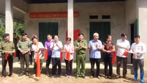 Công an Bắc Kạn bàn giao nhà văn hóa thôn Khuổi Kẹn