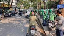 Vì sao lái xe Grab đồng loạt đình công, phản đối?