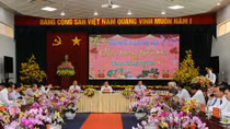 Phó Thủ tướng Trương Hòa Bình chúc tết Đảng bộ, chính quyền và nhân dân tỉnh Long An